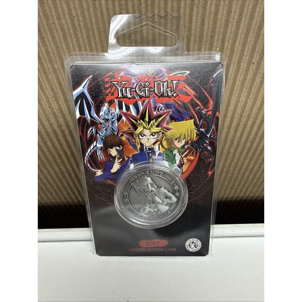 YU-GI-OH! Joey Wheeler Limited Edition Collectible Coin Limited 9,995 Worldwide
